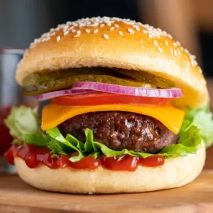 Valentine's Day Dinner Quiz Burger
