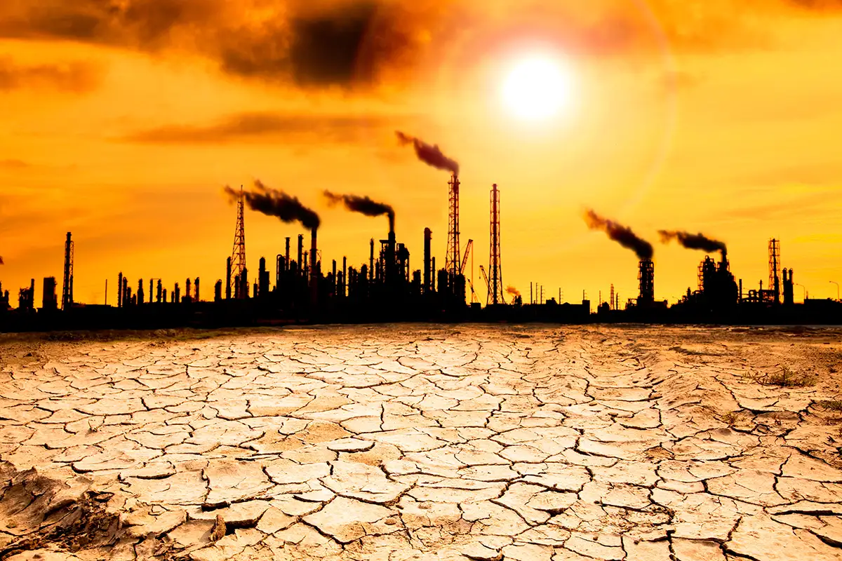 Global warming drought heatwave climate change