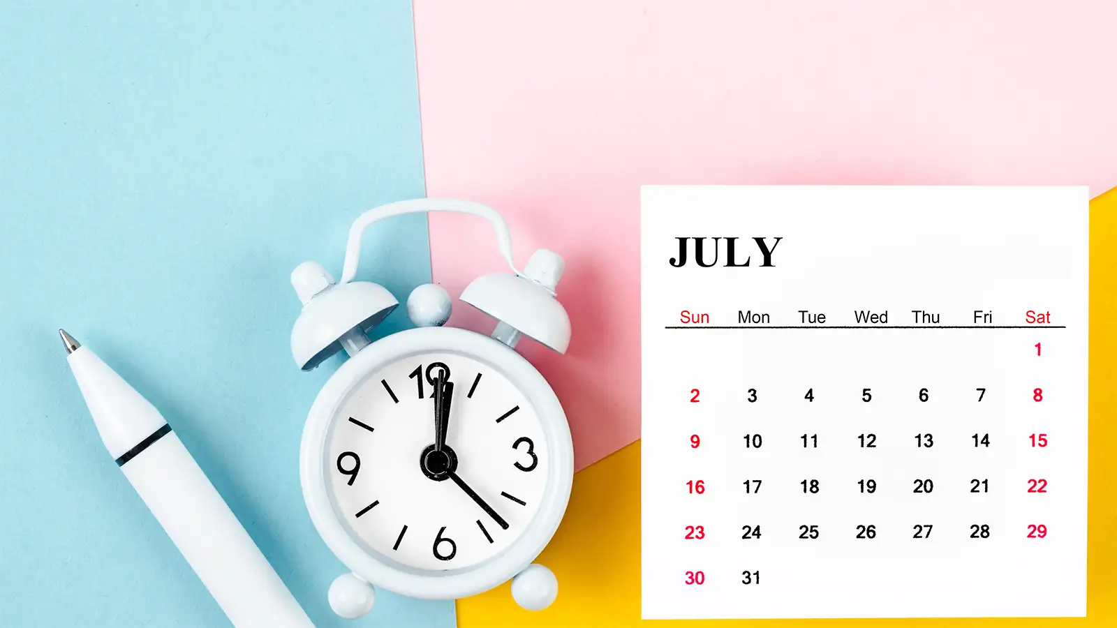 July Trivia Quiz July calendar