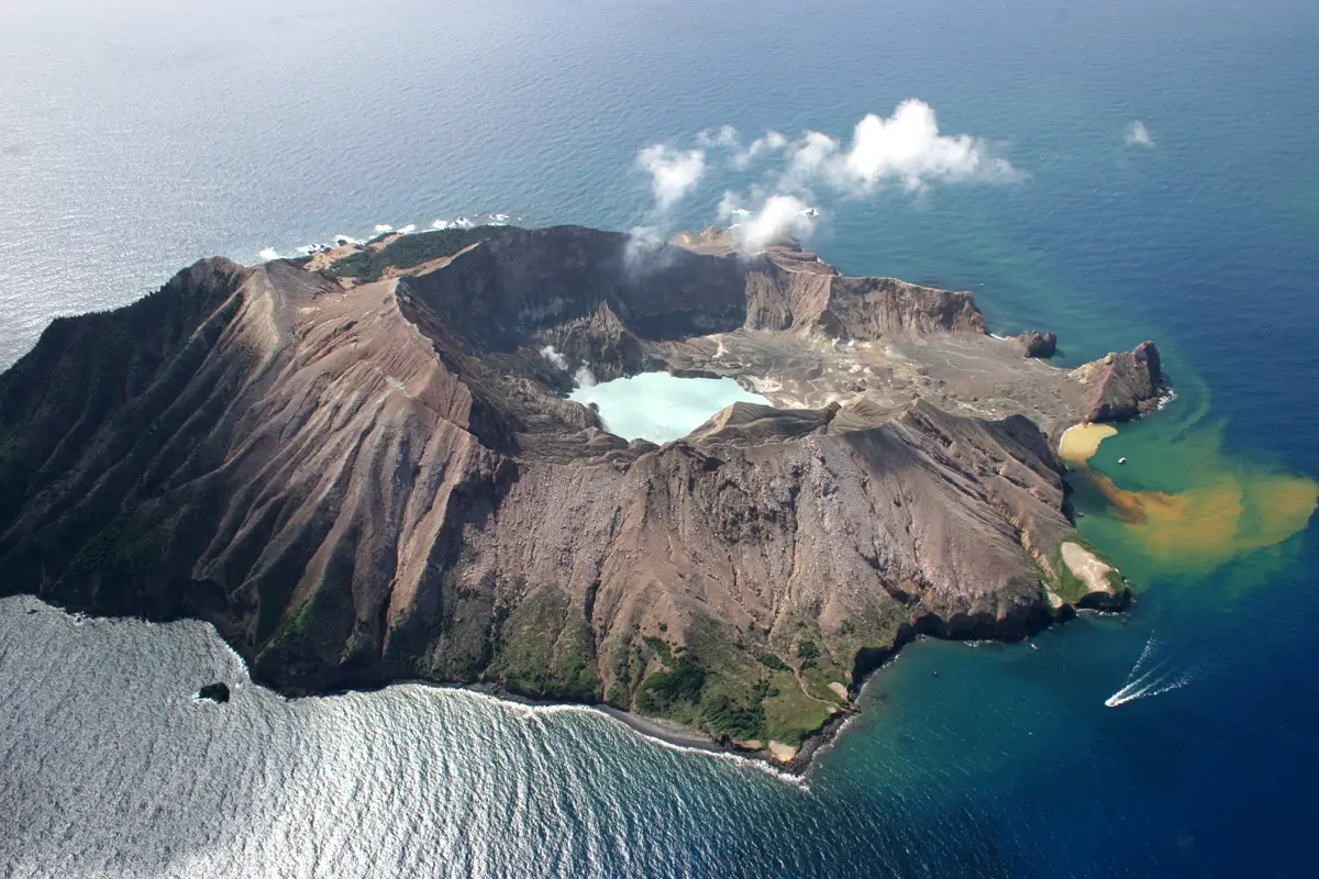 Whakaari or White Island, New Zealand