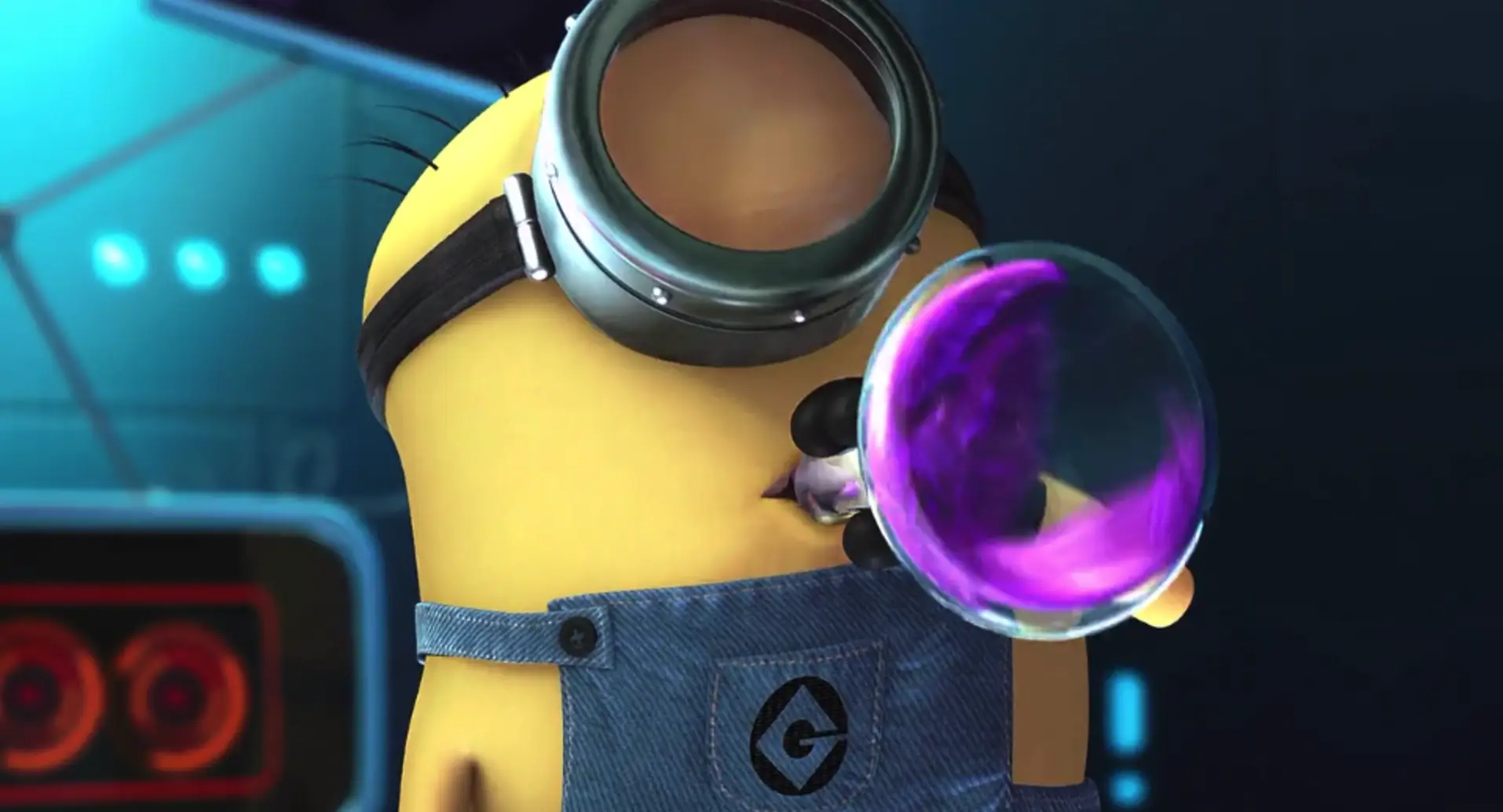 Minion Drinking Anti Gravity Serum