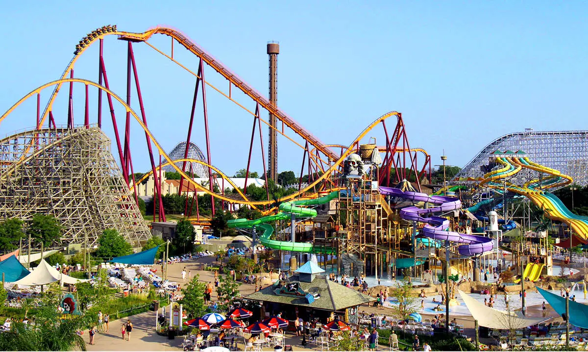 Six Flags amusement park