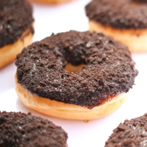Doughnut Mantra Quiz Chocolate cookie crumbs