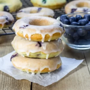 Doughnut Mantra Quiz Lemon and blueberry