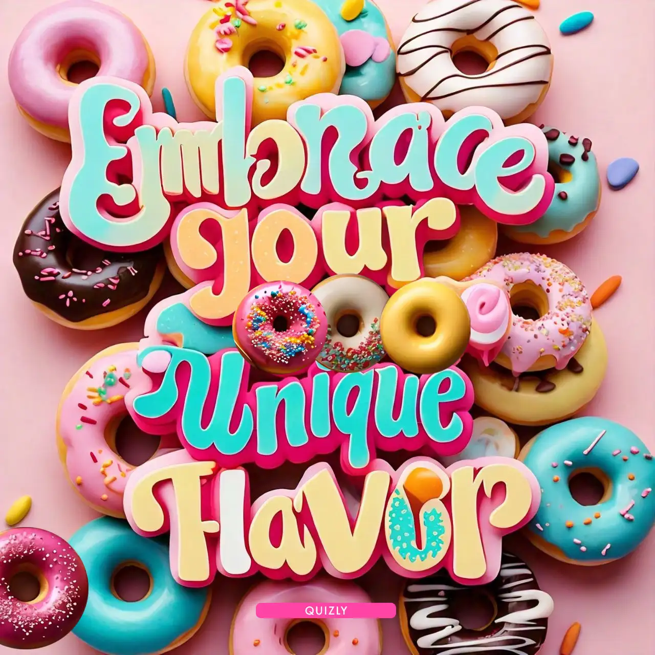 You got: Embrace Your Unique Flavor! Handpick 12 Doughnuts 🍩 and We’ll Give You a Donut-Inspired Mantra to Live by