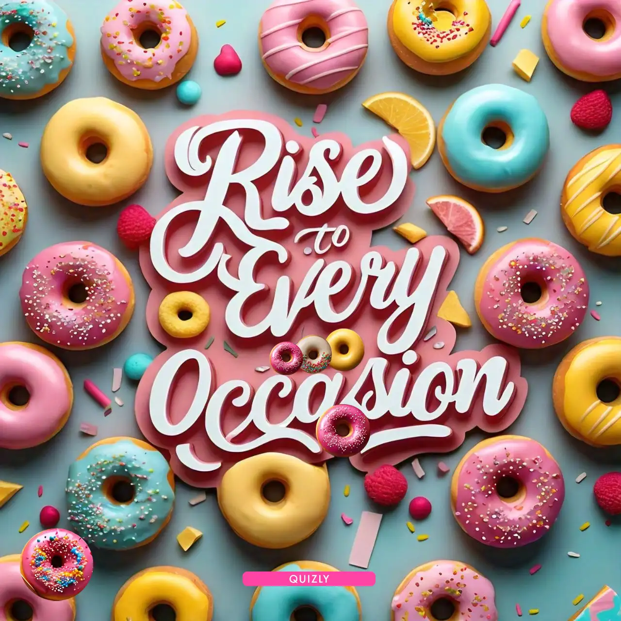 You got: Rise to Every Occasion! Handpick 12 Doughnuts 🍩 and We’ll Give You a Donut-Inspired Mantra to Live by