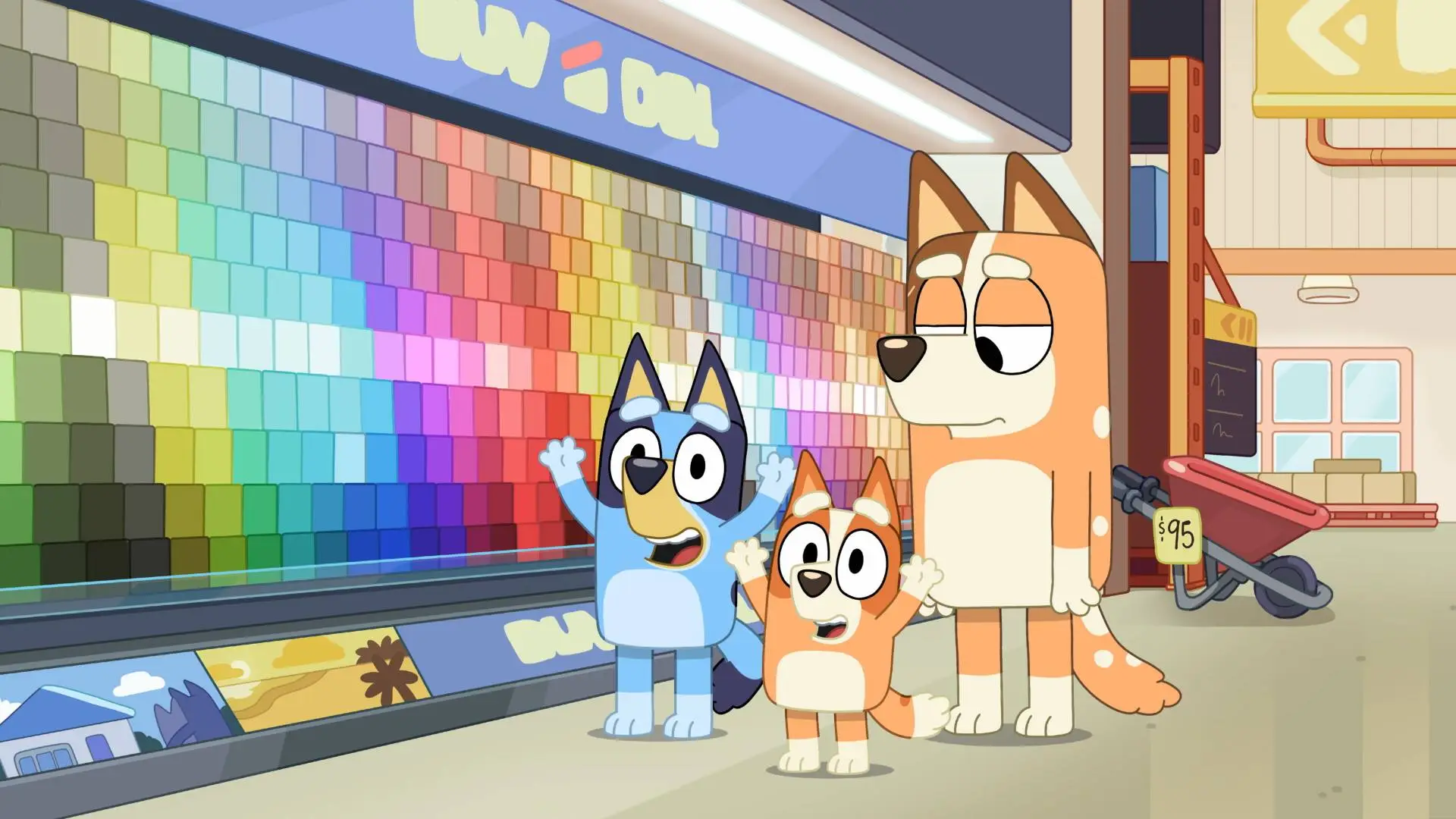 Which Bluey Character Are You? Quiz Bluey colors