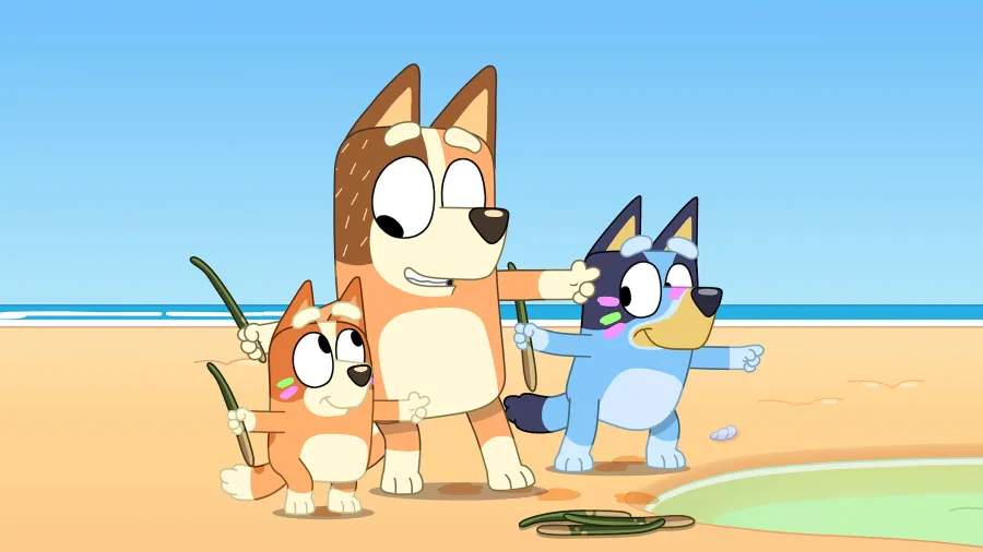 Which Bluey Character Are You? Quiz Bluey beach