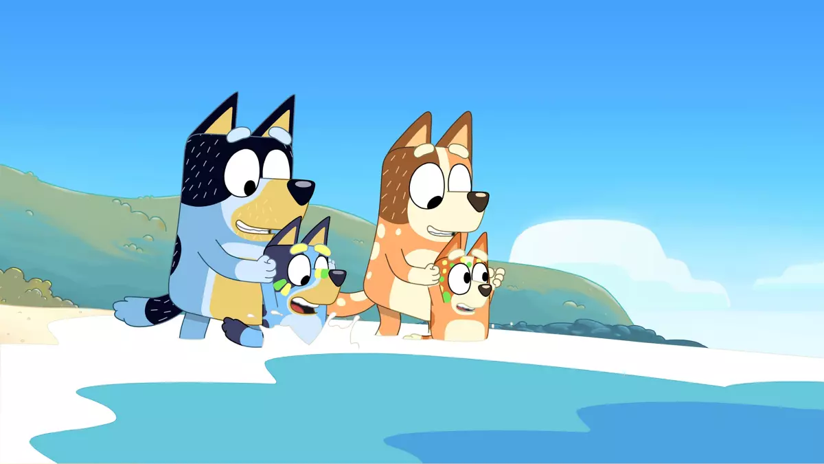 Which Bluey Character Are You? Quiz Bluey Beach