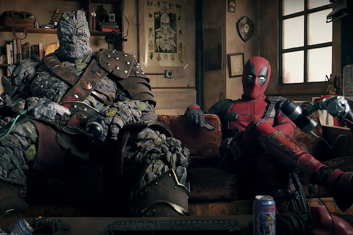 Are You More Deadpool Or Wolverine? Quiz Deadpool watching TV