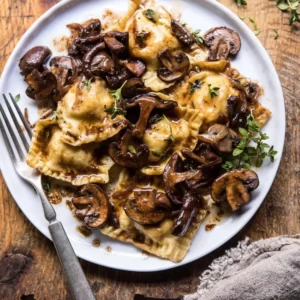 Which Pasta Shape Are You? Quiz Mushroom ravioli