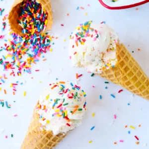 Create Ice Cream Sundae & We'll Guess Birthstone Quiz Cake batter