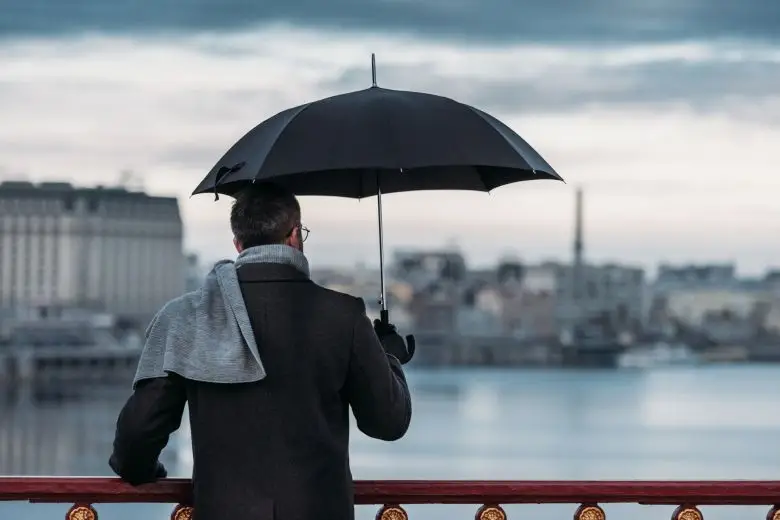 Rainy umbrella