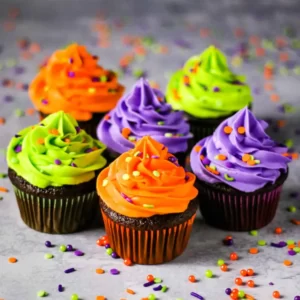 Eat Halloween Snacks To Reveal Your Horror Movie Fate Quiz Halloween cupcakes