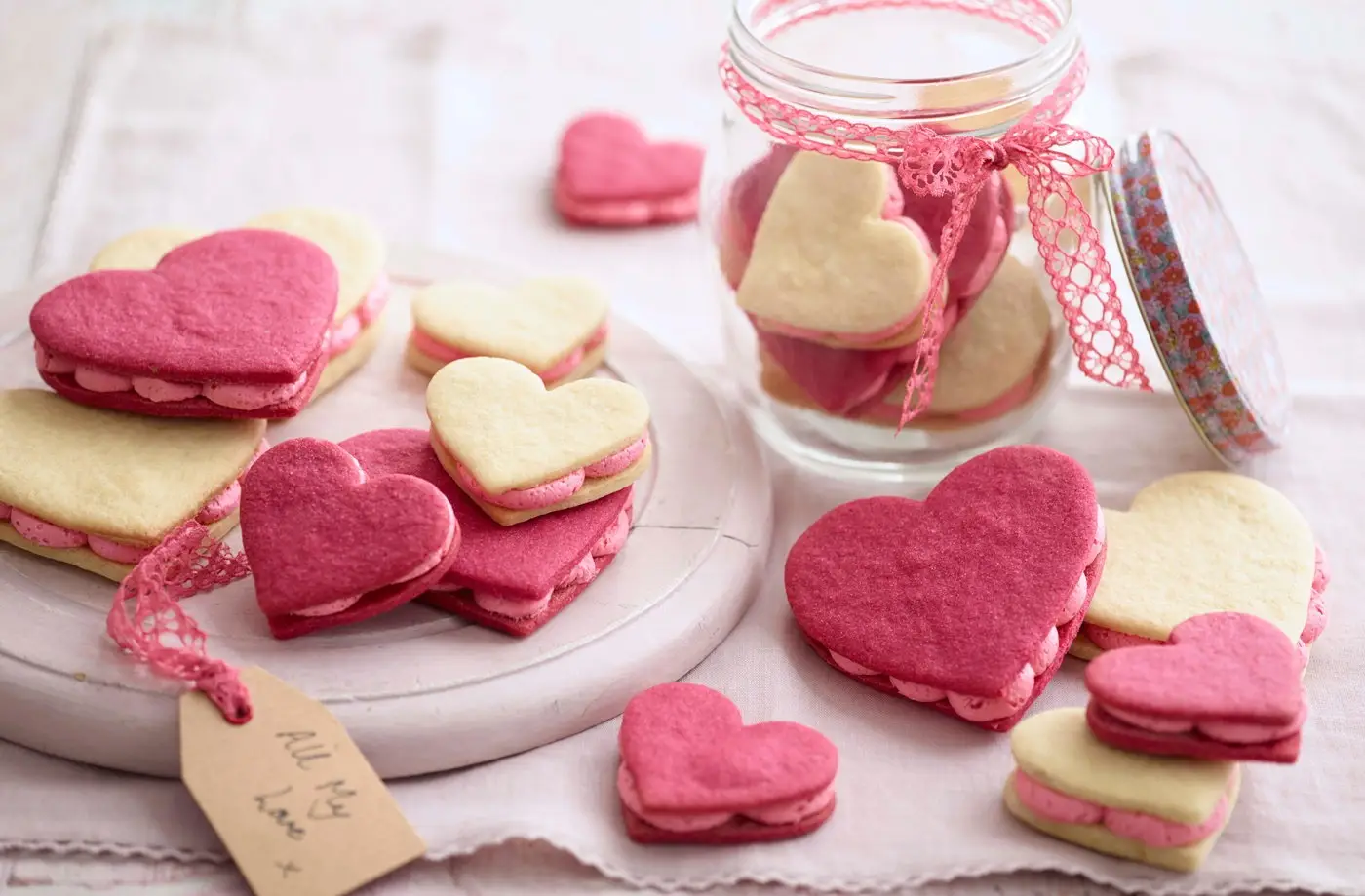 Valentine's Day treats cookies