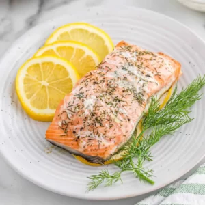 This Seafood Buffet Quiz Will Reveal What Sea Creature You Are Salmon with dill sauce
