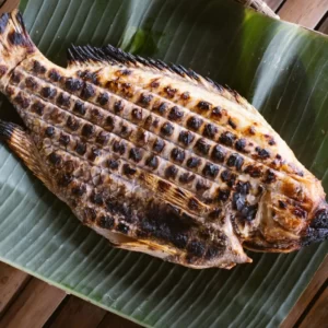 This Seafood Buffet Quiz Will Reveal What Sea Creature You Are Ikan bakar (Indonesian grilled fish)