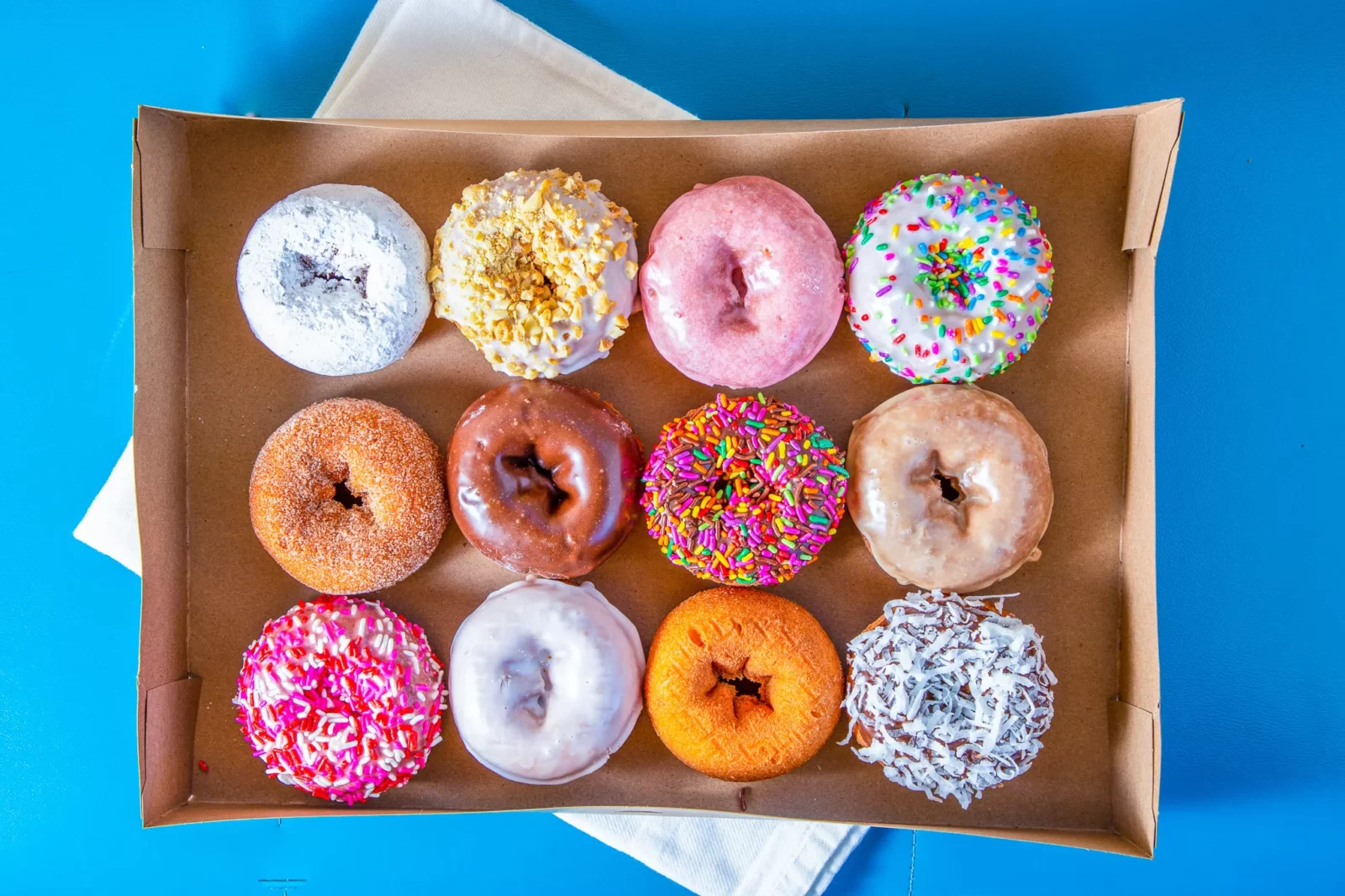 Dozen donuts doughnuts