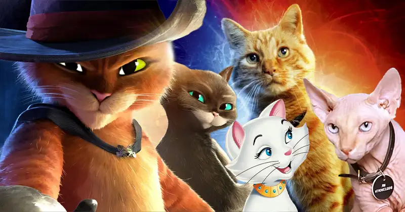 Can You Match Fictional 20 Cats to Their Movies? Quiz