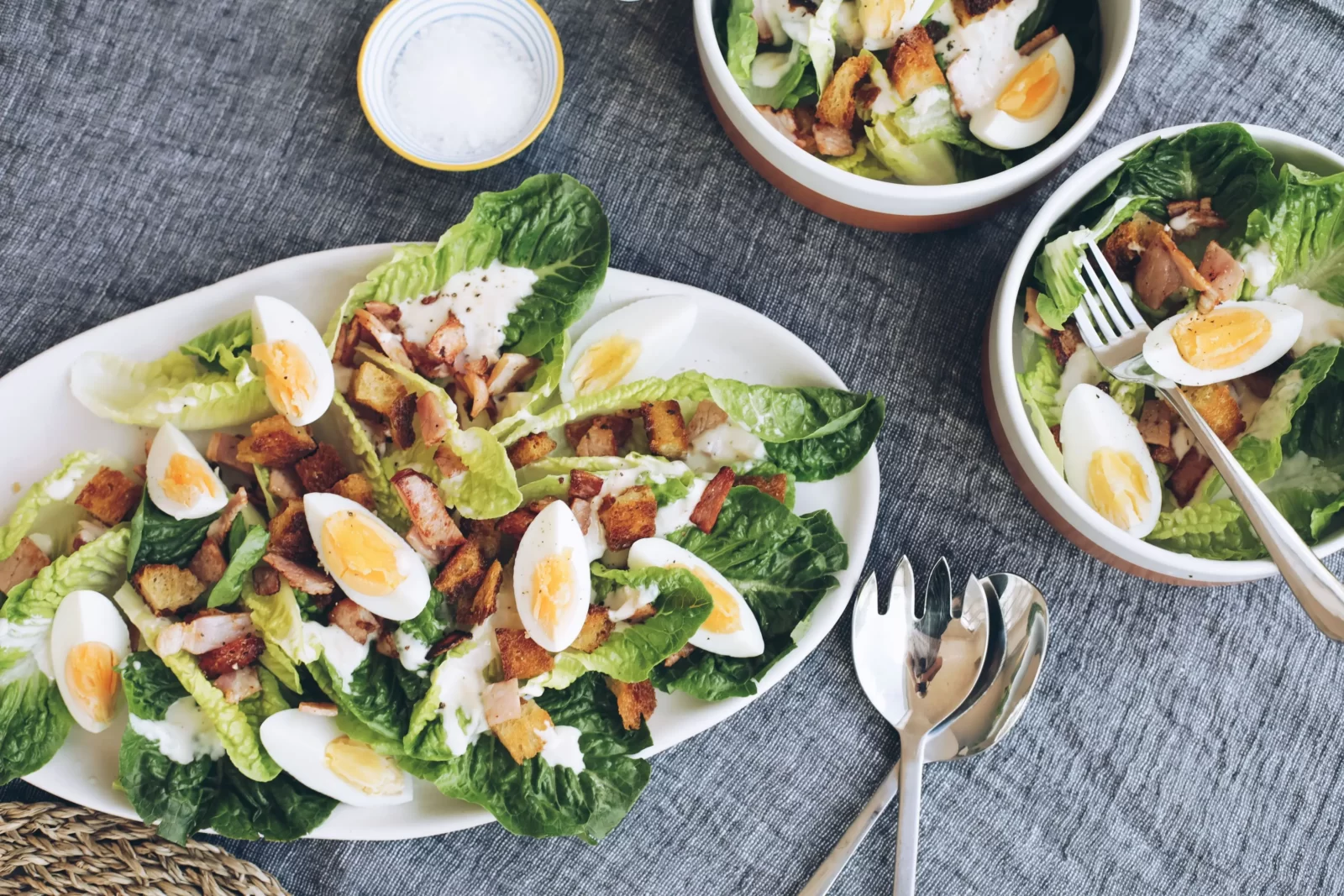 Eat Massive Meal to Know What Career You're Born For Quiz Caesar salad