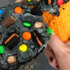 Black Food Halloween Quiz Cold Stone Creamery Boo Batter ice cream