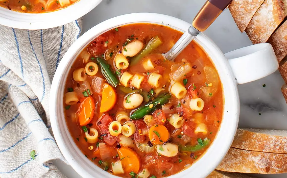 I Can Guess Your Eye Color By The Soups You Choose Quiz Minestrone soup