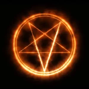 Halloween Jeopardy Quiz Pentagram