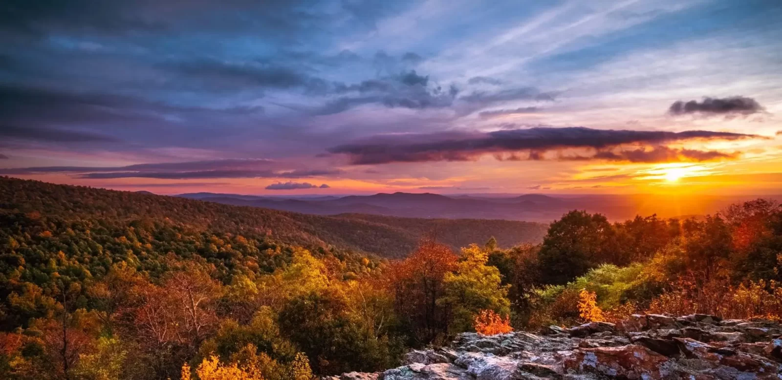 Autumn Geography Quiz Shenandoah National Park Virginia