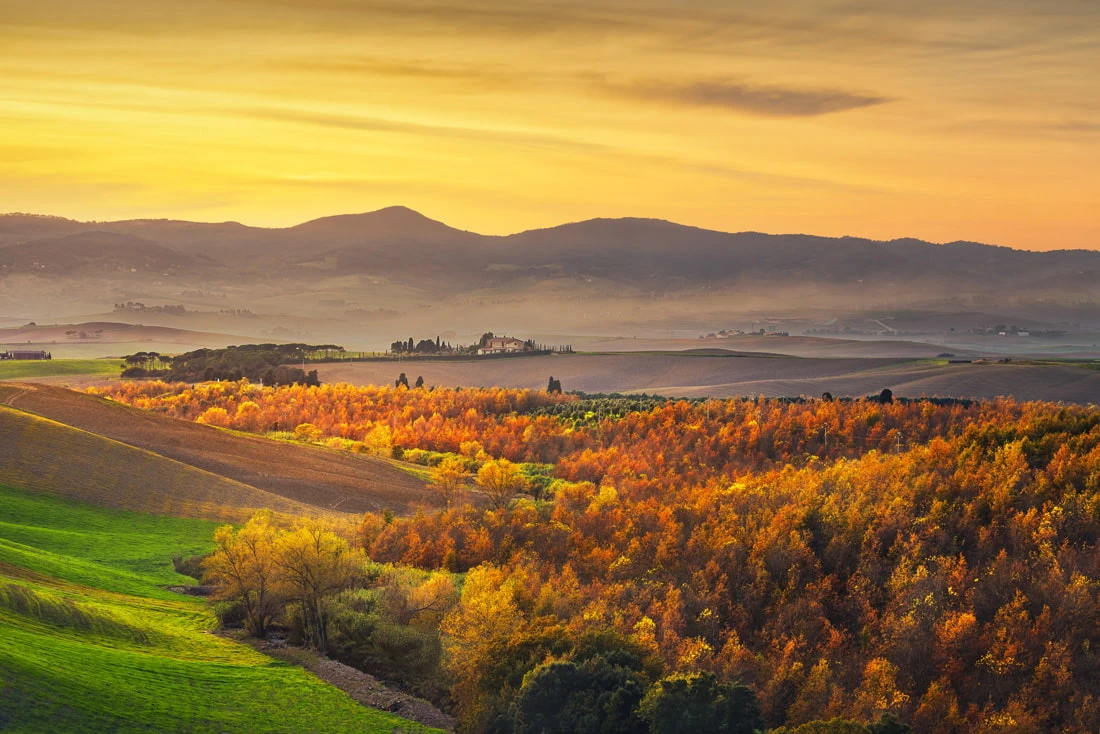 Autumn Geography Quiz Tuscany in autumn, Italy