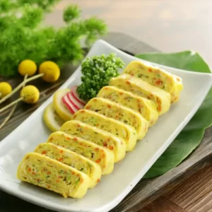 KPop Group-Seoul Travel Quiz Gyeran-mari (Korean rolled omelette)