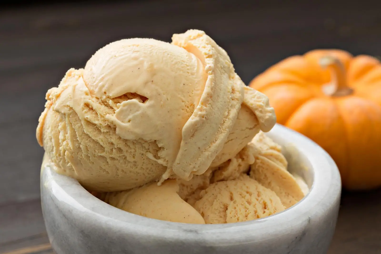 Pumpkin ice cream