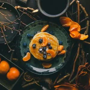 Breakfast A-Z Quiz Orange ricotta pancakes