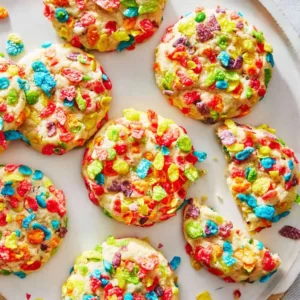 Pick Rainbow Food To Know Which Mythical Being You Were Quiz Fruity Pebbles cookies
