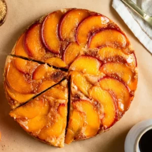 Pick Cakes & We'll Predict Your Lifespan Quiz Peach upside-down cake