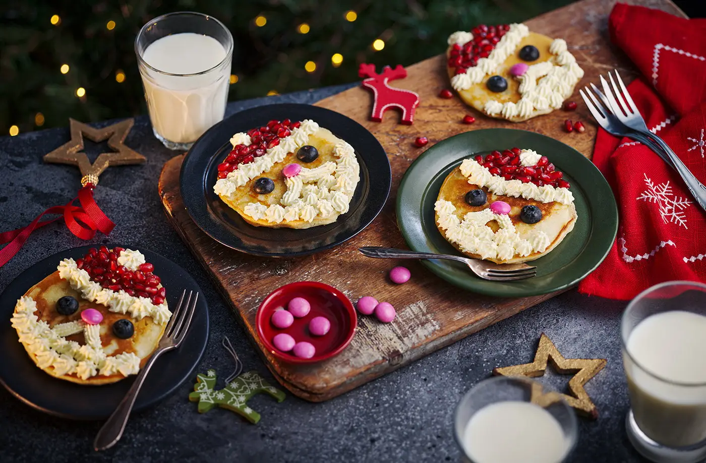 Which Winter Beverage Are You? Quiz Christmas Santa pancakes breakfast