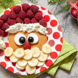 Christmas Food Quiz Santa pancakes