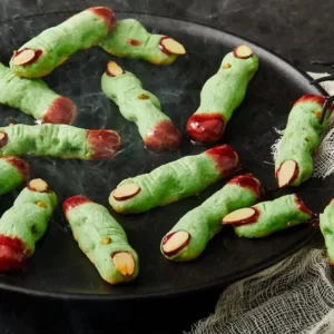 Eat Halloween Snacks To Reveal Your Horror Movie Fate Quiz Witch fingers