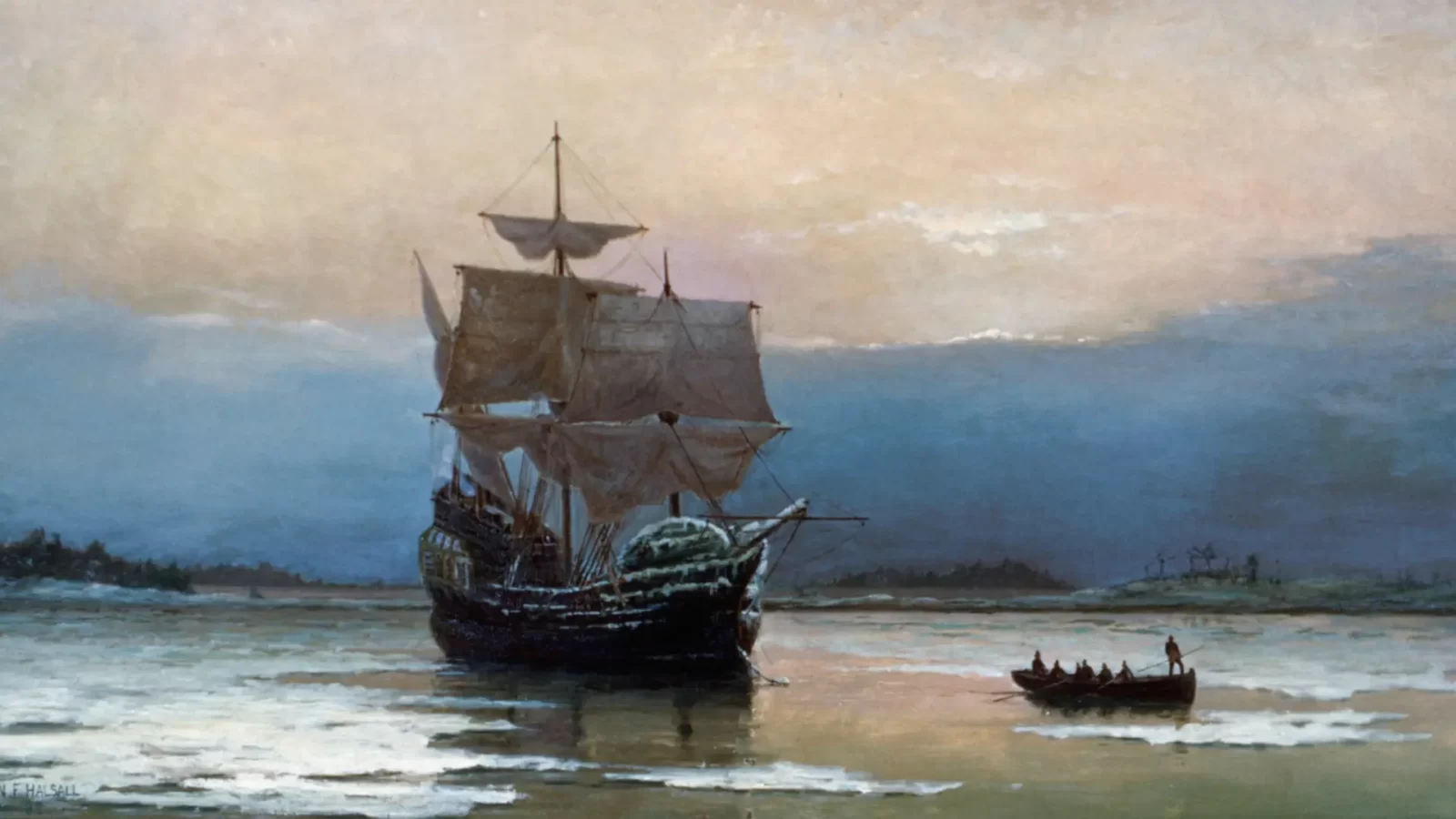 Mayflower ship