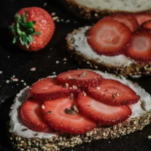 Eat At Strawberry Buffet To Know What Berry You Are Quiz Strawberry cream cheese toast