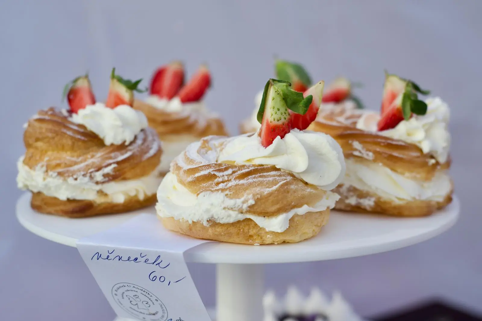 Pick Strawberry Treats To See What You'll Do This Spring Quiz Strawberry cream puff sandwiches
