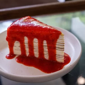 Cake Vibe Quiz Strawberry crêpe cake