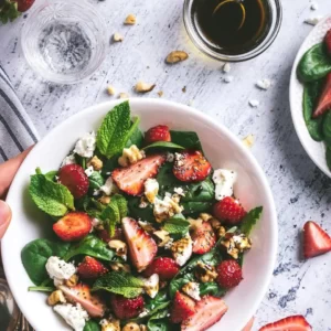 Eat At Strawberry Buffet To Know What Berry You Are Quiz Strawberry feta salad