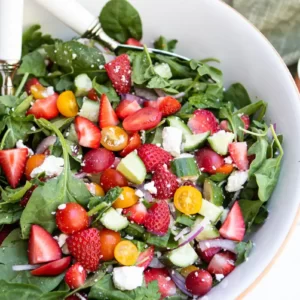 Pick Strawberry Treats To See What You'll Do This Spring Quiz Strawberry feta salad