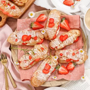 Pick Strawberry Treats To See What You'll Do This Spring Quiz Strawberry éclairs
