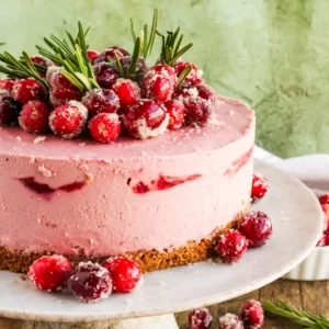 Can I Guess You're Thankful For This Thanksgiving? Quiz Cranberry cheesecake