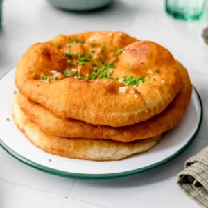 This Street Food Quiz Knows Which Monument You Are Langos (Hungarian deep-fried flatbread)