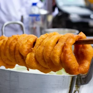 Build World Meal To Know Language You Should Learn Quiz Picarones (Peruvian sweet potato doughnuts)