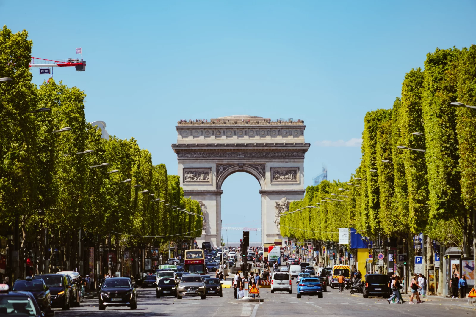 Arc de Triomphe, Paris, France