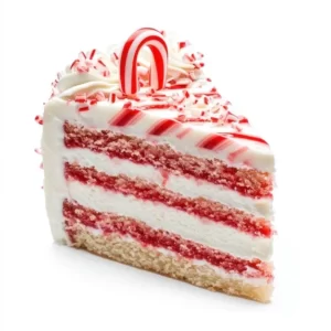 Winter Spirit Animal Quiz Candy cane cake