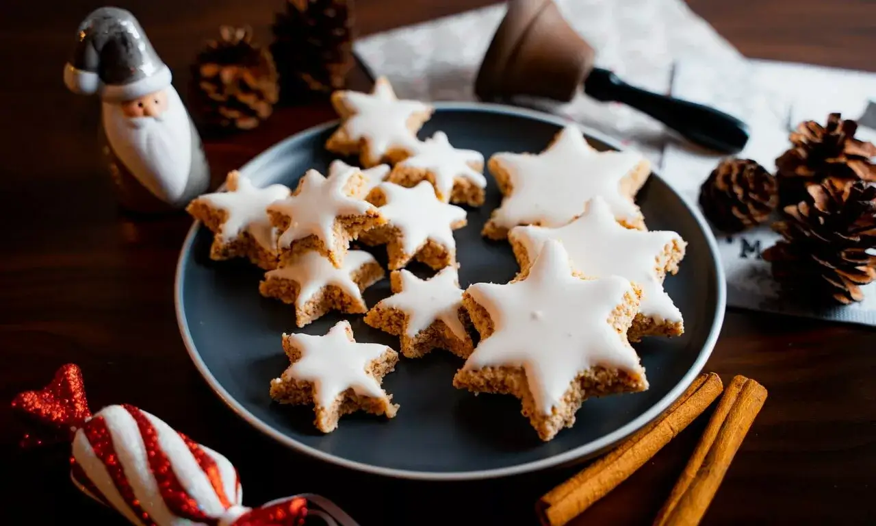 Which Christmas Character Are You? Holiday Flavors Food Quiz Zimtsterne Cinnamon star cookies